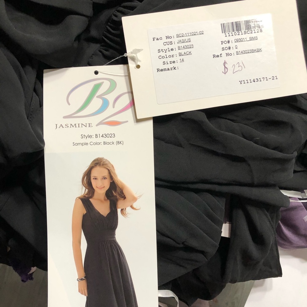 GO-TO Sweetheart Black Chiffon - Picture 8 of 12